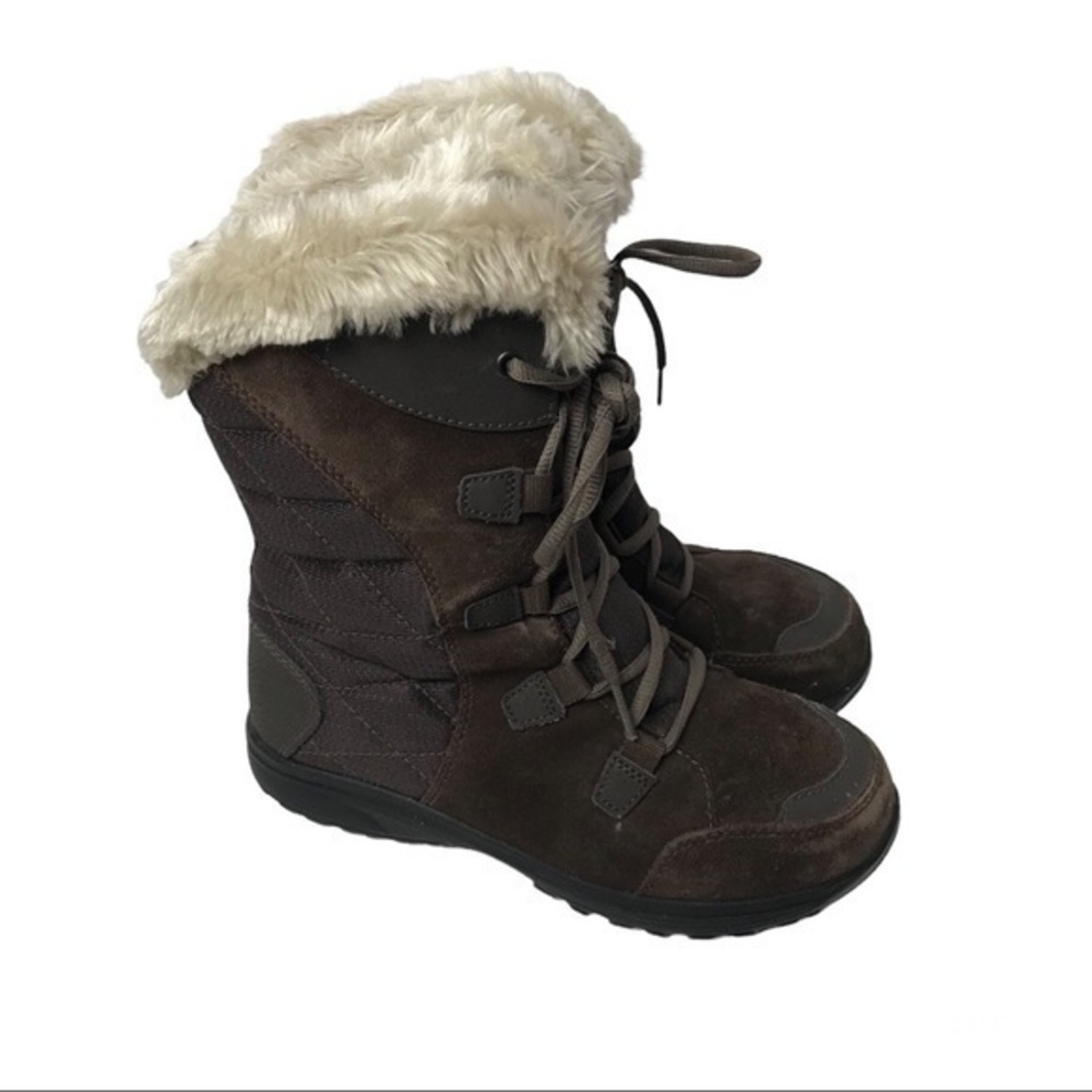 Columbia Women's Ice Maiden II Snow Boot, size 6 , brown
Good used condition